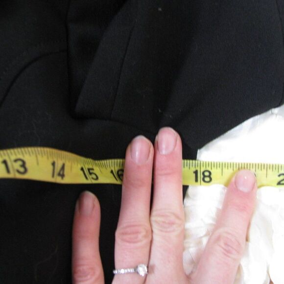 WHBM black coat XS - Picture 8 of 12